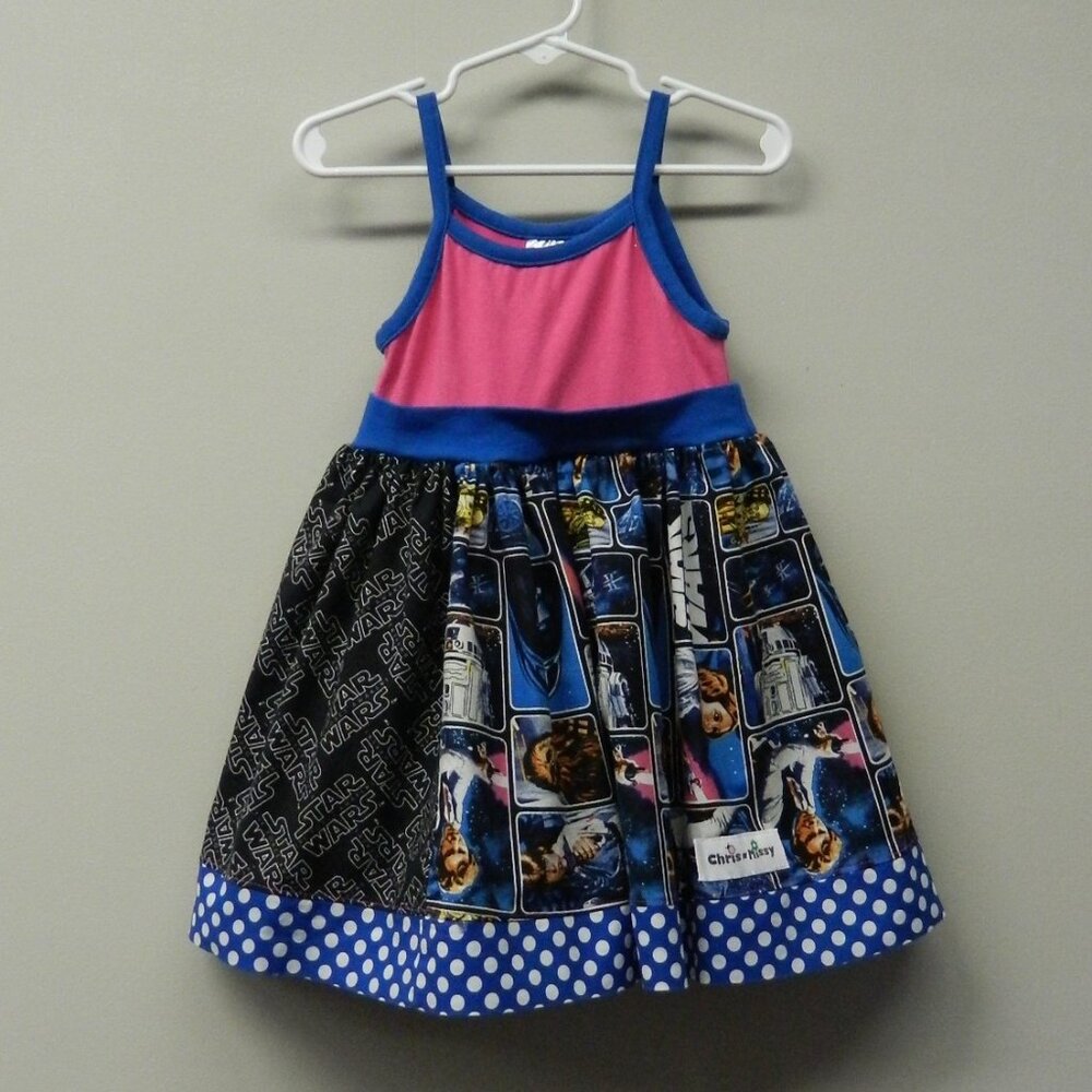 Girls size 4 Star Wars Dress Chris n Missy